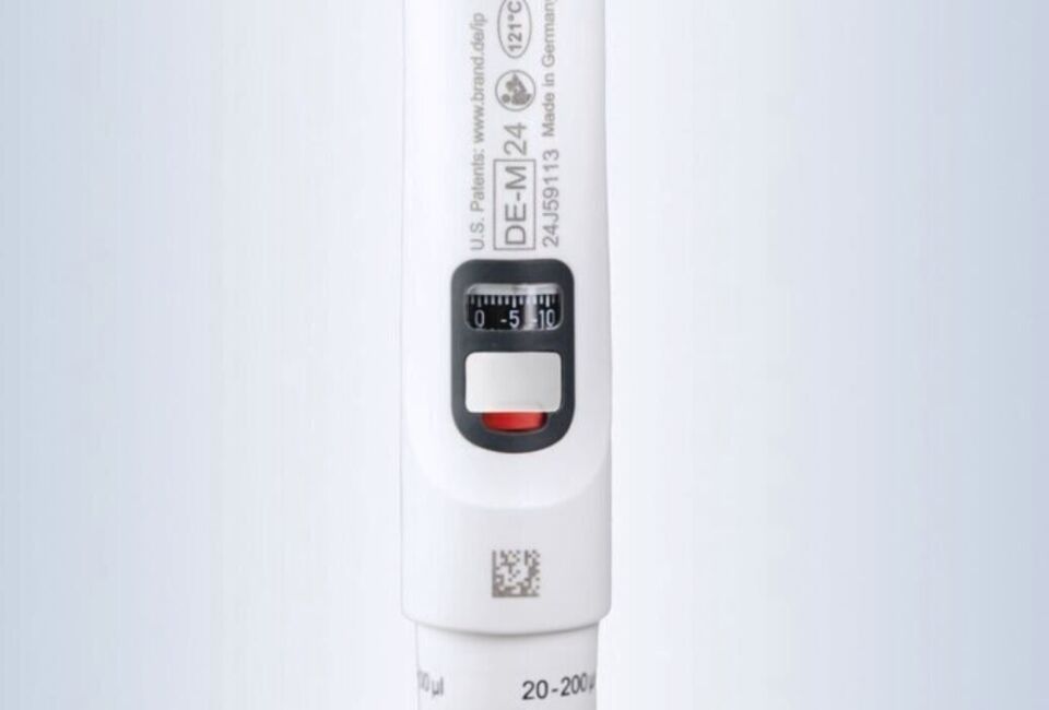 Brand Transferpette Pro Model 2 - 20 µl Tek Kanallı Ayarlanabilir Mikropipet (706871)