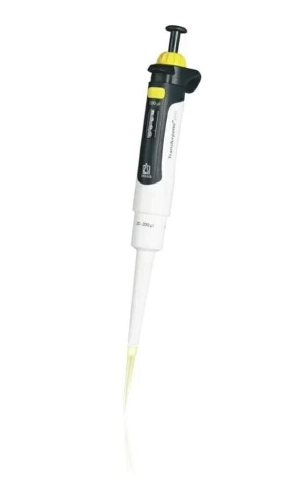 Brand Transferpette Pro Model 500 - 5.000 µl Tek Kanallı Ayarlanabilir Mikropipet (706882)