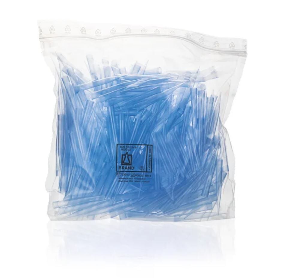 Brand Pipet Ucu, 50 - 1.000 µl, PP, mavi, non-steril (732012)