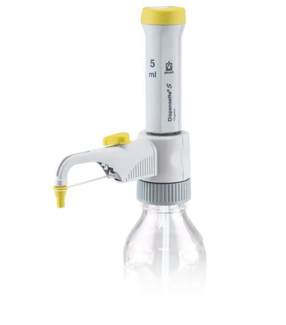 Brand Dispensette S Organic Model 5 ml Sabit Hacimli, Vanalı, Analog Şişe Üstü Dispenser, 4630231