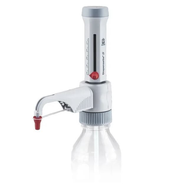 Brand Dispensette S Model 0,5 - 5 ml Ayarlanabilir Hacimli, Analog Şişe Üstü Dispenser, 4600130