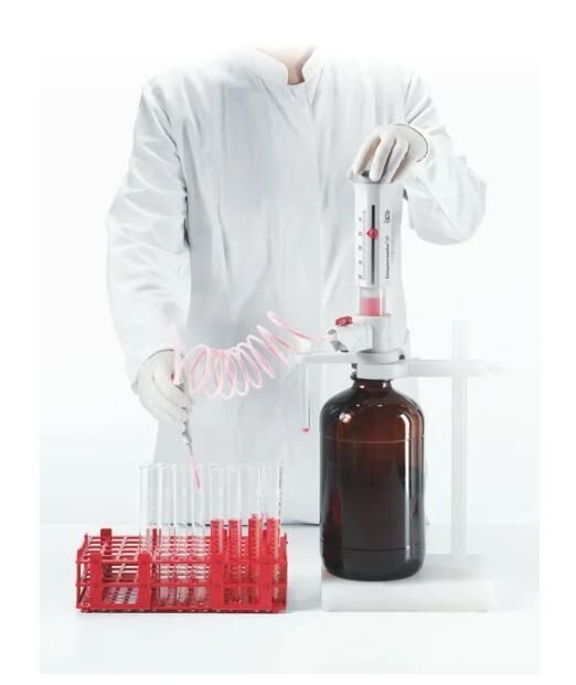 Brand Dispensette S Model 10-100 ml Ayarlanabilir Hacimli, Vanalı, Analog Şişe Üstü Dispenser, 4600171