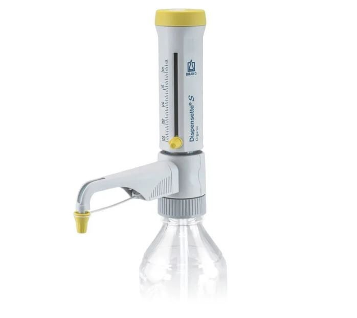 Brand Dispensette S Organic Model 2,5 - 25 ml Ayarlanabilir Hacimli, Analog Şişe Üstü Dispenser, 4630150