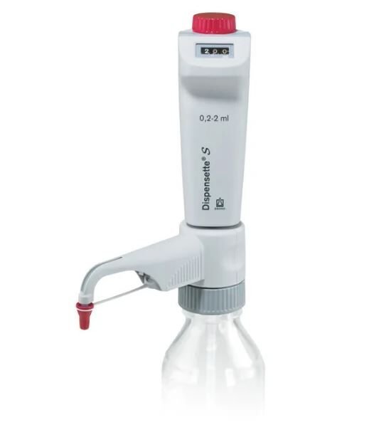 Brand Dispensette S Model 0,2 - 2 ml Ayarlanabilir Hacimli, Dijital Şişe Üstü Dispenser, 4600320