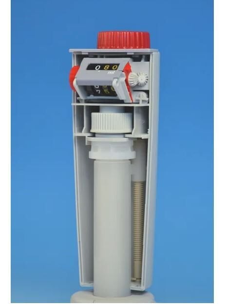 Brand Dispensette S Model 1-10 ml Ayarlanabilir Hacimli, Vanalı, Dijital Şişe Üstü Dispenser, 4600341