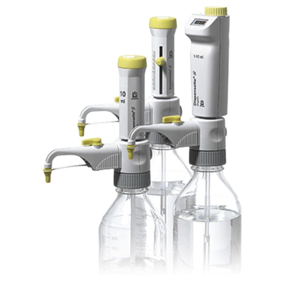 Brand Dispensette S Organic Model 5-50 ml Ayarlanabilir Hacimli, Dijital Şişe Üstü Dispenser, 4630360