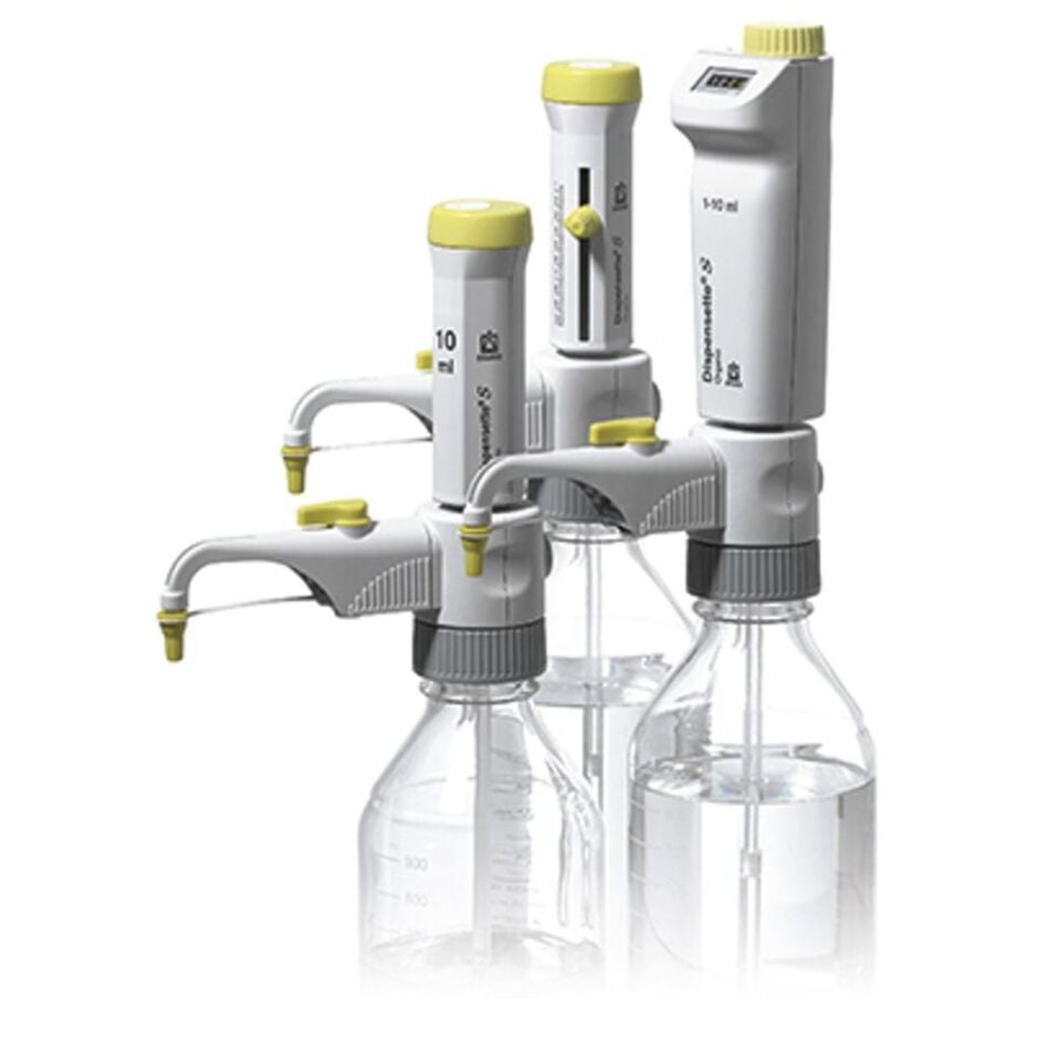 Brand Dispensette S Organic Model 2,5 - 25 ml Ayarlanabilir Hacimli, Dijital Şişe Üstü Dispenser, 4630350