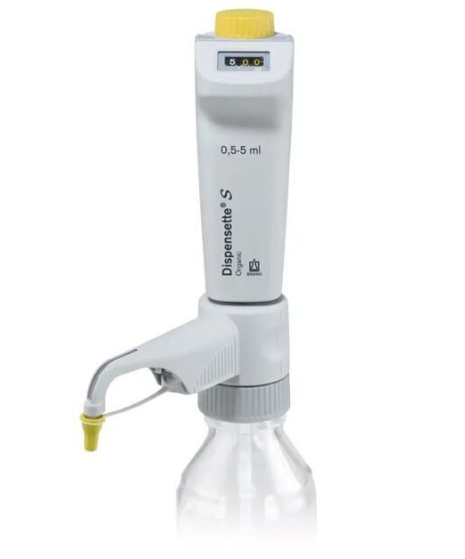 Brand Dispensette S Organic Model 0,5 - 5 ml Ayarlanabilir Hacimli, Dijital Şişe Üstü Dispenser, 4630330