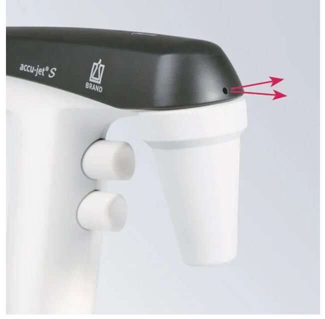 Brand Accu-jet® S Model Pipet Tabancası (Pipet Kontrolörü), 0,1- 200 ml Cam ve Plastik Pipetlere Uygun, 26350