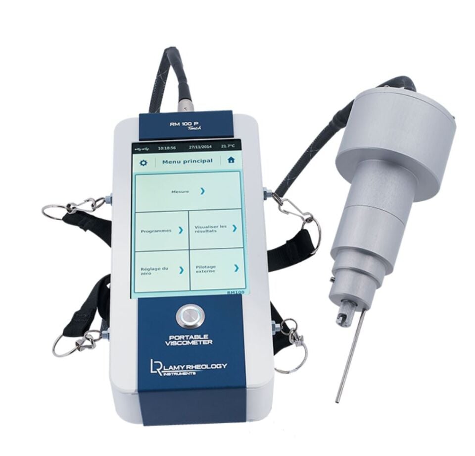 Lamy Rheology Portable RM 100 Model Portatif Rotasyonel Viskozimetre