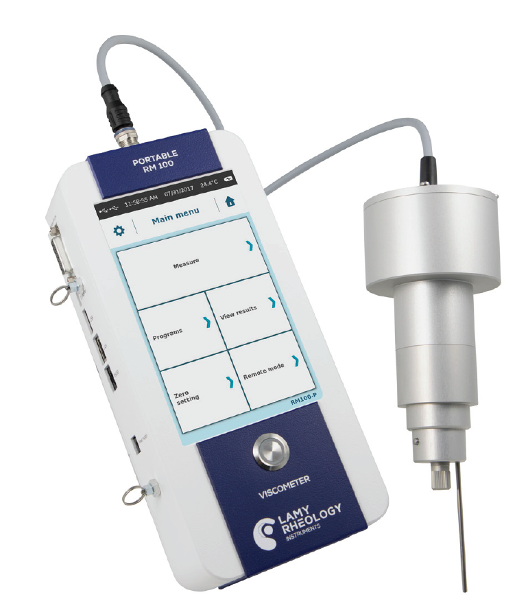 Lamy Rheology Portable RM 100 i Model Portatif Rotasyonel Viskozimetre