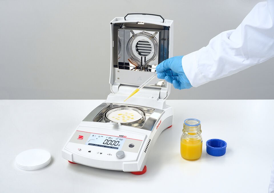 Ohaus MB32 Model Nem Tayin Cihazı, 90 g, 40 - 180 °C, 0,01 % / 0,001 g