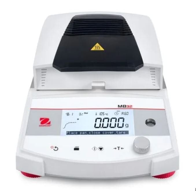 Ohaus MB32 Model Nem Tayin Cihazı, 90 g, 40 - 180 °C, 0,01 % / 0,001 g