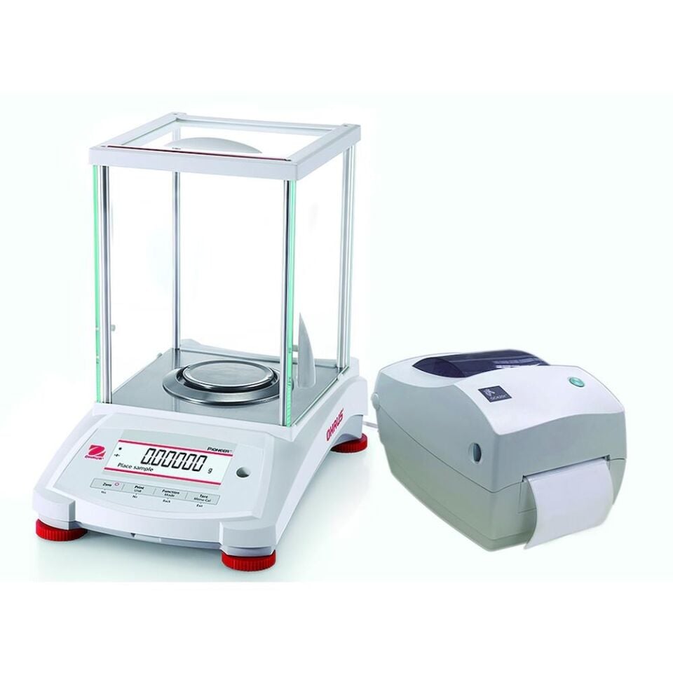 Ohaus Pioneer Serisi PX225D Model Semi-Mikro Terazi, 82 g/220 g Kapasite, 0,01 / 0,1 mg Hassasiyet