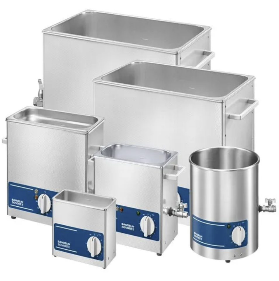 Bandelin Sonorex Super RK 102H Model Isıtmalı Ultrasonik Banyo, 3,0 Litre