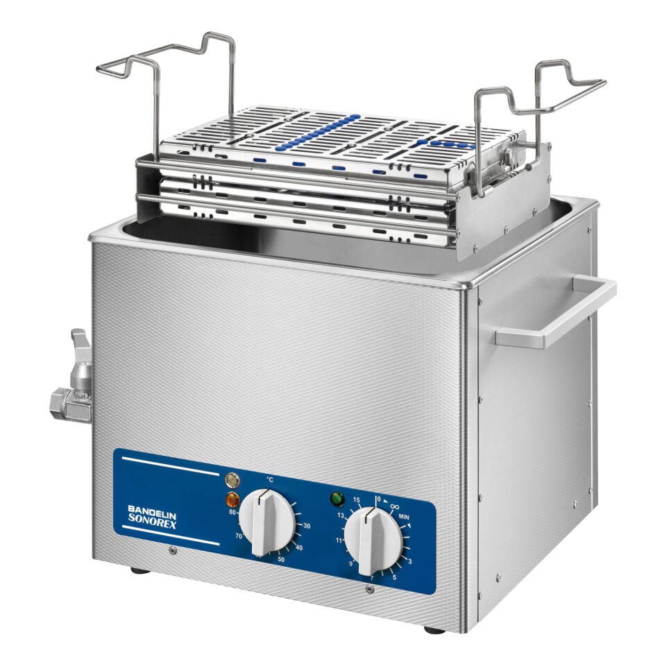 Bandelin Sonorex Super RK 514H Model Isıtmalı Ultrasonik Banyo, 13,5 Litre