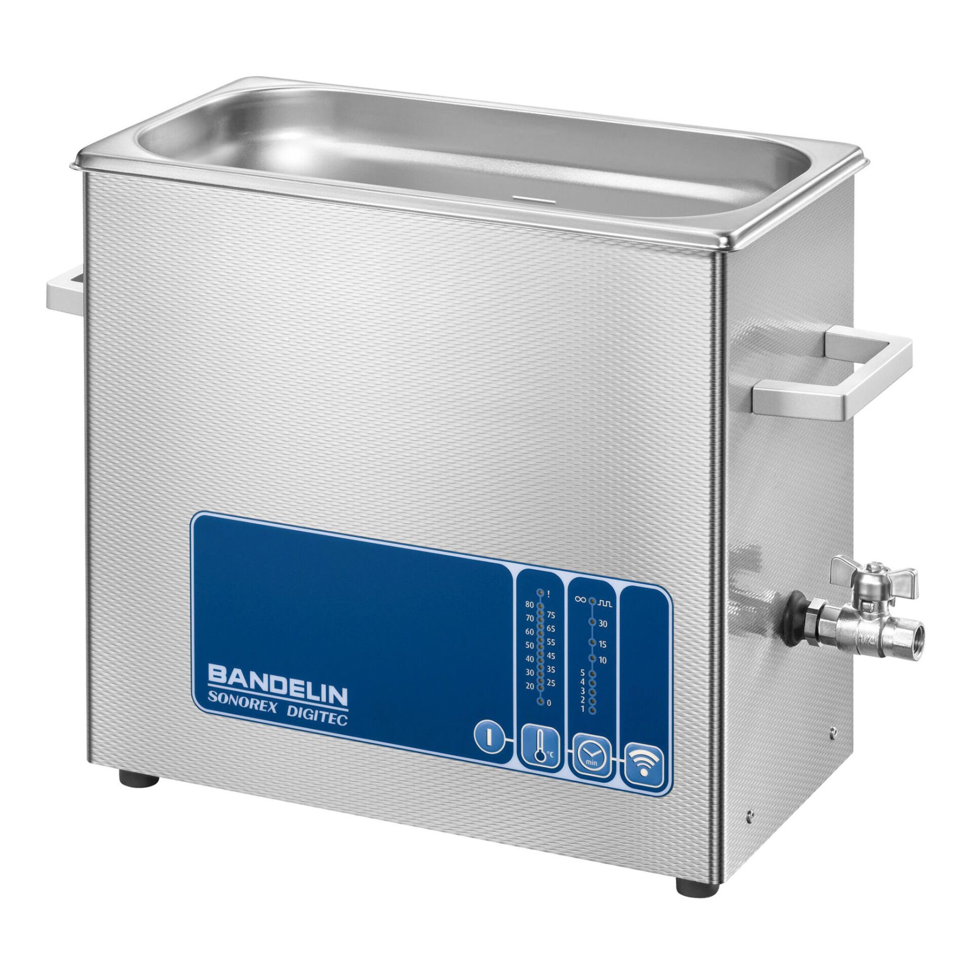 Bandelin Sonorex Digitec DT 255 H Model Isıtmalı Ultrasonik Banyo, 5,5 Litre