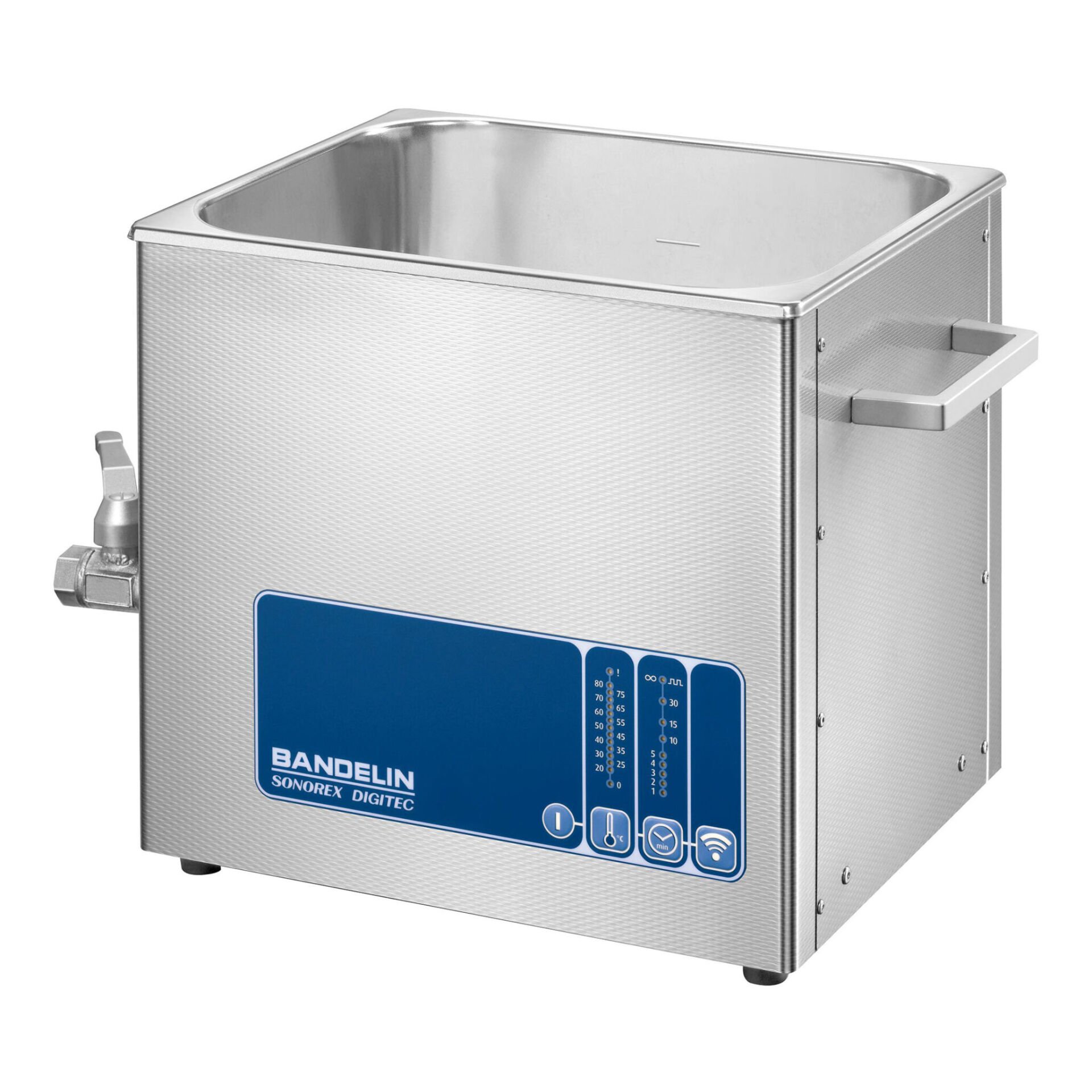 Bandelin Sonorex Digitec DT 510 H Model Isıtmalı Ultrasonik Banyo, 9,7 Litre