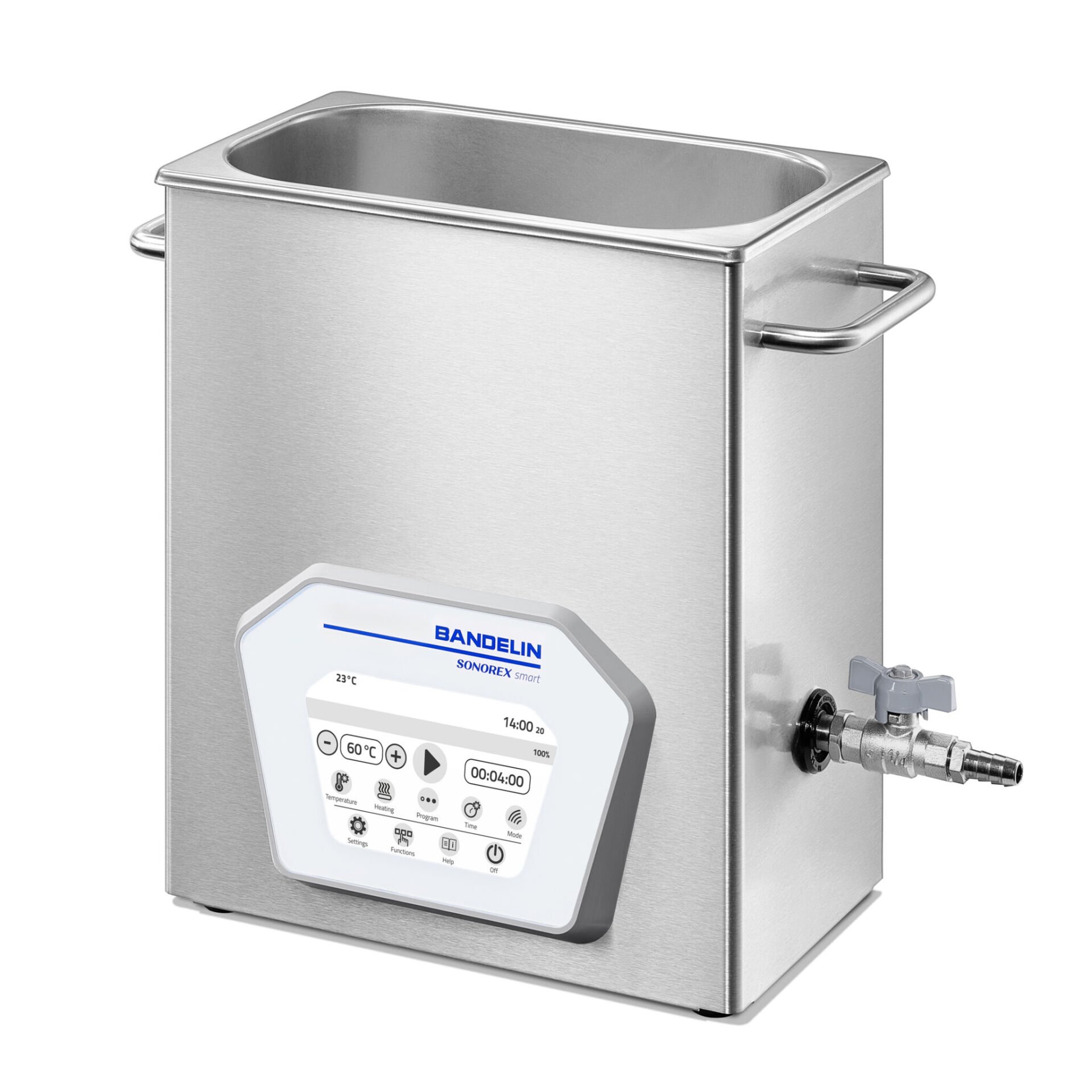 Bandelin Sonorex Smart ST 103 H Model Isıtmalı Ultrasonik Banyo, 4 Litre