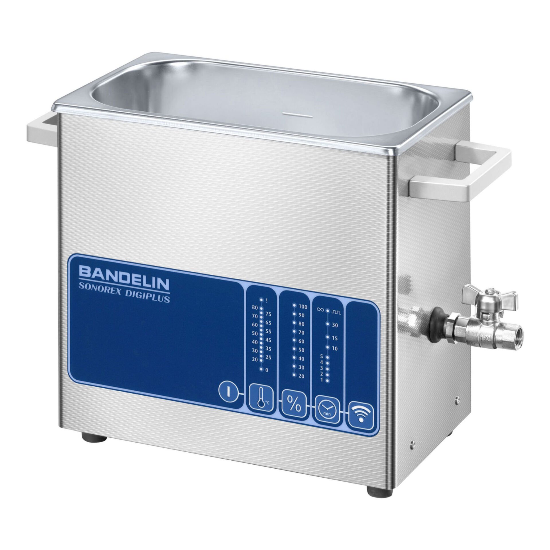 Bandelin Sonorex Digiplus DL 102 H Model Isıtmalı Ultrasonik Banyo, 3 Litre