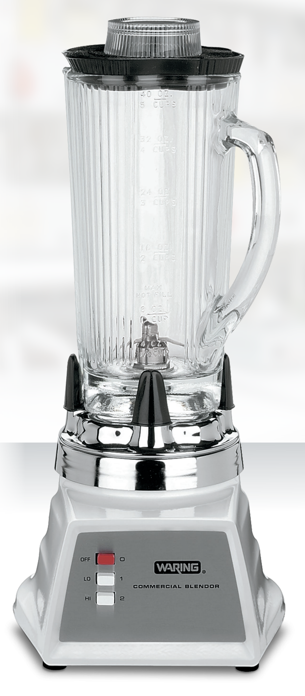 Wairing 8011 Model Blender Cam Kavanozlu ve Plastik Kapaklı (CE, RoHS)