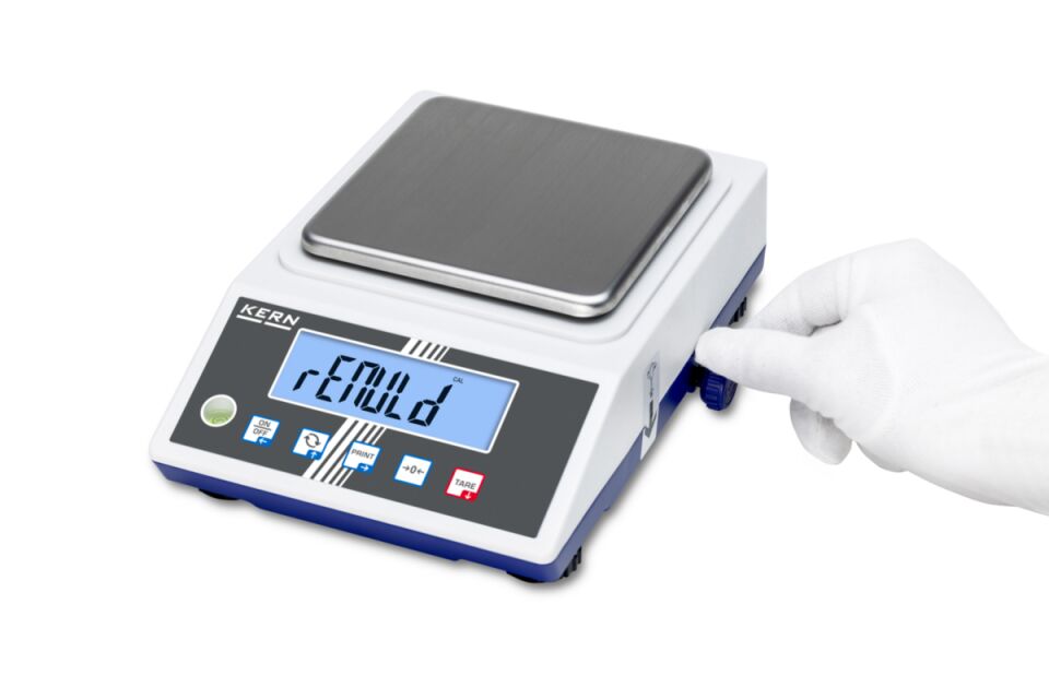 Kern PCJ 600-2M Model IoT Serisi Hassas Terazi, 600 g Kapasite, 0,01 g Okunabilirlik