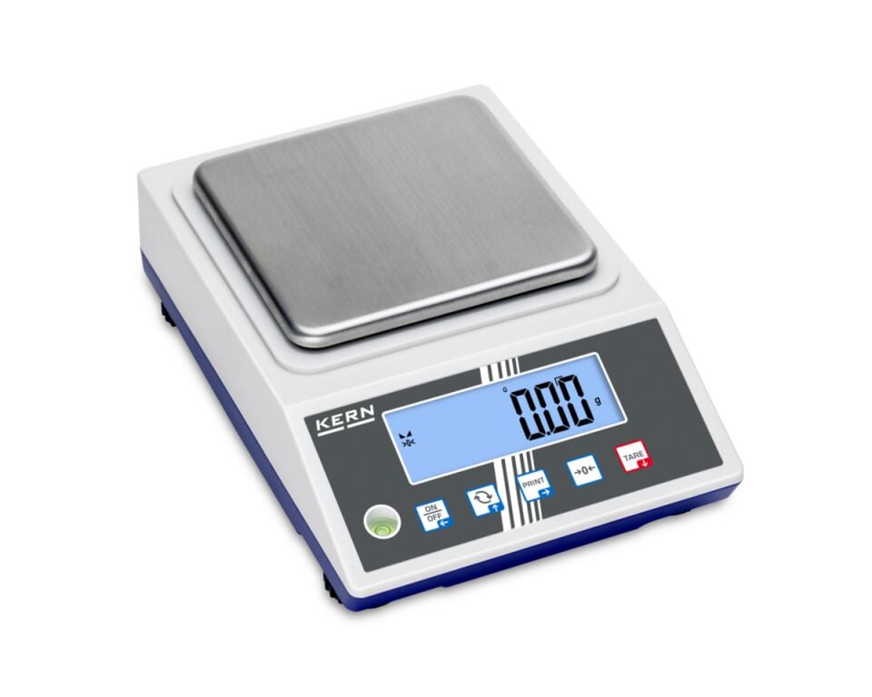 Kern PCJ 600-2M Model IoT Serisi Hassas Terazi, 600 g Kapasite, 0,01 g Okunabilirlik