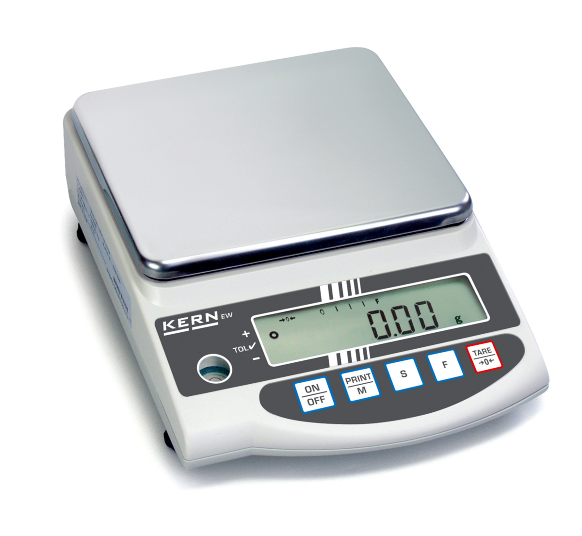 Kern EW 6200-2NM Model Hassas Terazi, 6200 g Kapasite, 0,01 g Okunabilirlik