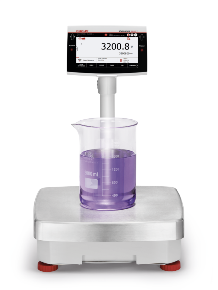 Ohaus EXR12202 Model Hassas Terazi, 12200 g Kapasite, 0,01 g Okunabilirlik
