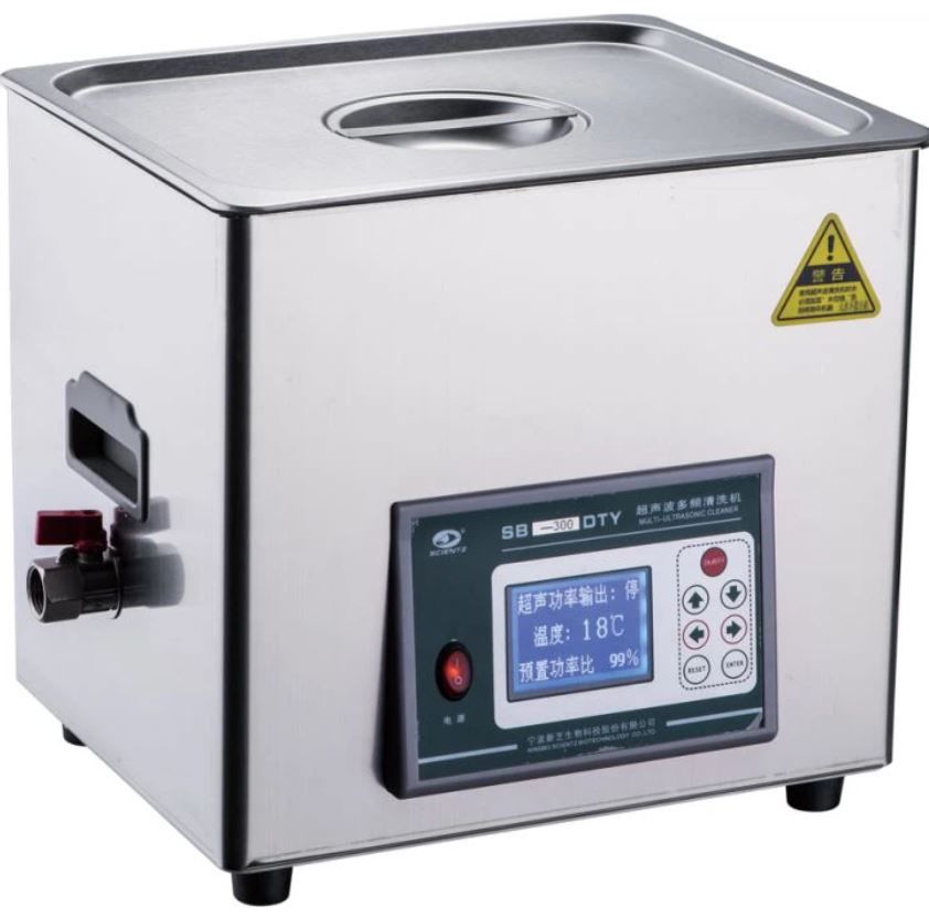 Scientz SB-600DTY Çoklu Frekanslı LCD Ekranlı Ultrasonik Temizleyici, 30 Lt
