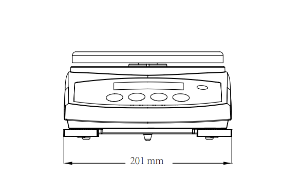 Ohaus PR4202/E Model Hassas Terazi | 4200 g Kapasiteli, 0,01 g Hassasiyetli, Harici Kalibrasyonlu Laboratuvar Terazisi